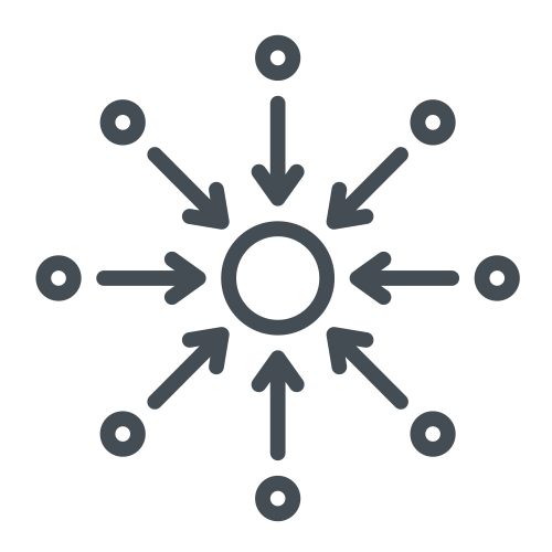 Centralization icon